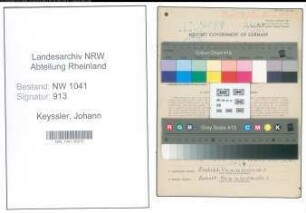 Entnazifizierung Johann Keyssler , geb. 01.07.1898 (Schlosser)