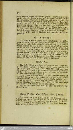 Rohe Säfte oder Säfte ohne Zucker
