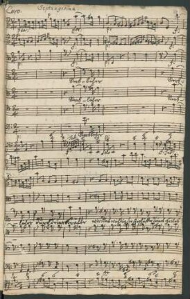 Sterblicher durch deine Kräfte; Coro, strings, bc; LorB 525