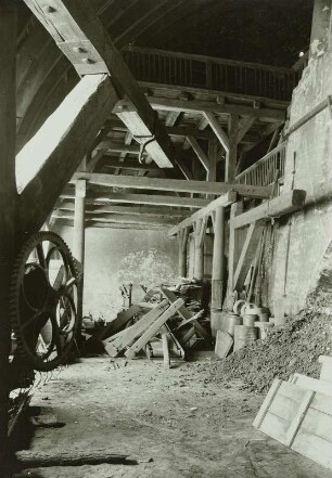 Peitz, Hüttenwerk, Hochofengebäude