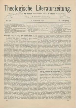 441-442 [Rezension] Dillmann, August, Der Prophet Jesaia, für die 5. Aufl. erklärt von A. D