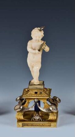 Putto als Allegorie des Sehens