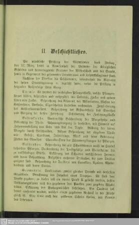 II. Geschichtliches