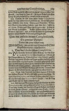Von den andern dreyen Complexionen.