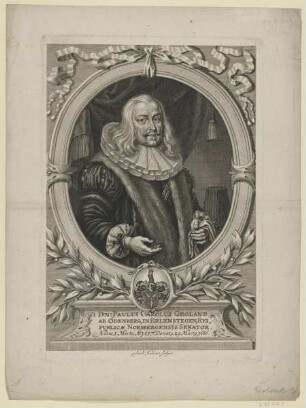 Bildnis des Paulus Carolus Groland