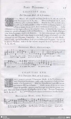 Chapitre XXI.- XV.