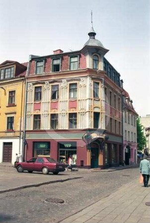 Wohnhaus Kalēju iela 23 (Schmiedestraße) in Riga