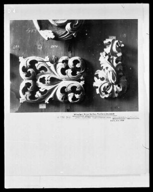 durchbrochene Ornamente