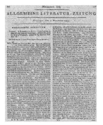[La Roche, S.]: Vorübungen für junge Leute zur Bildung des ästhetischen und moralischen Geschmacks. Leipzig: Kleefeld 1800