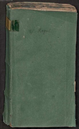 Regel - Dombibliothek Freising Alto MS Z 00147