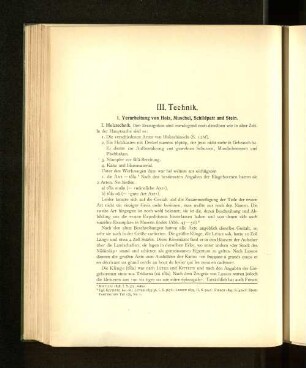 1. Verarbeitung von Holz, Muschel, Schildplatt und Stein.