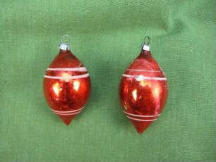Christbaumschmuck "Glastropfen"