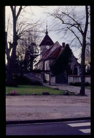 Dorfkirche Gatow 29.3.75.