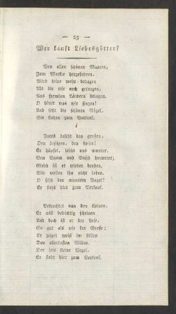 Wer kauft Liebesgötter.