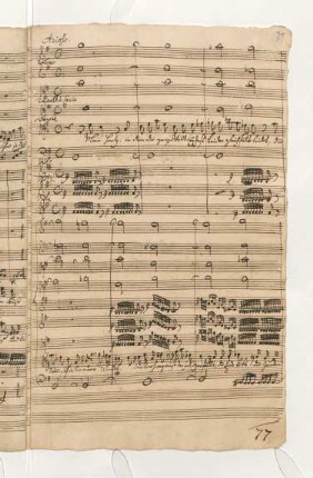 34. Arioso (T): Mein Herz, indem die ganze Welt