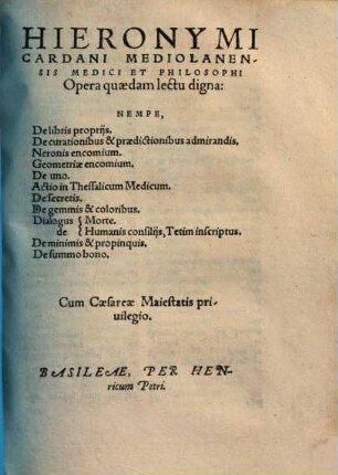 Somniorum synesiorum, omnis generis insomnia explicantes libri IIII, [2]