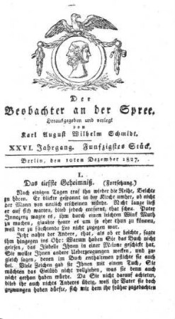 50. Stueck, 10. Dezember 1827