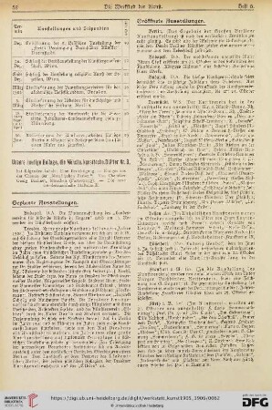 Inhalt / Arbeitskalender / Geplante Ausstellungen / Laufende Preisausschreibungen