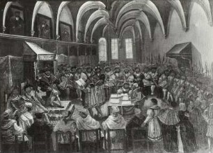 Augsburger Konfession : Remshard, Karl. Augsburger Konfession. Stich. 1708