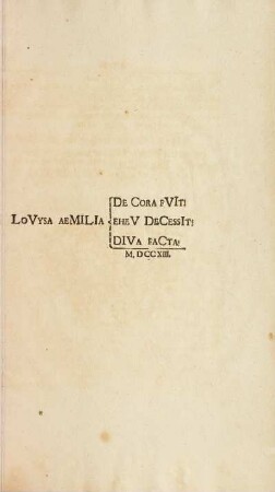 LoVYSA AEMILIA ...