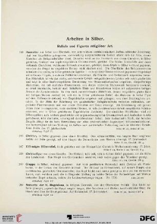 Arbeiten in Silber (Nr. 245-656)