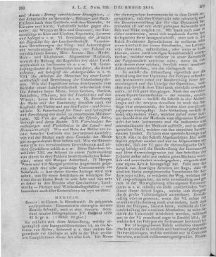 Schmidt, E.: De polyporum exstirpatione. Commentatio chirurgica. Berlin: Hirschwald 1829
