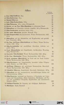 Silber (Nr. 51-74)