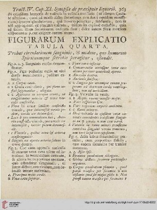 Figurarum Explicatio Tabula Quarta