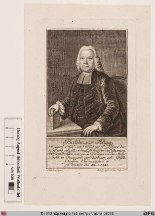 Bildnis Balthasar Haug