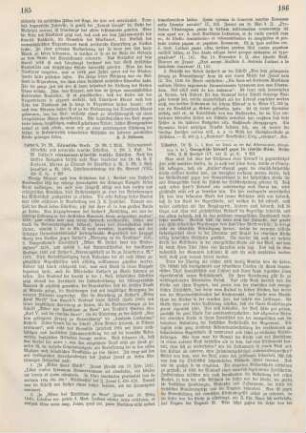 185-186 [Rezension] Luther's Sämmtliche Schriften ; 26.Reformationshistorische und polemische deutsche Schriften