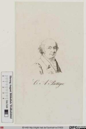 Bildnis Carl August Böttiger