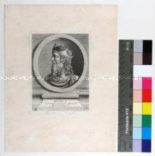 Porträt des römisch-deutschen Kaisers Heinrich V.