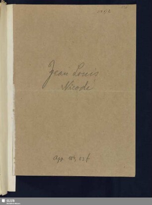 Nr. 83f. Nicodé, Jean Louis