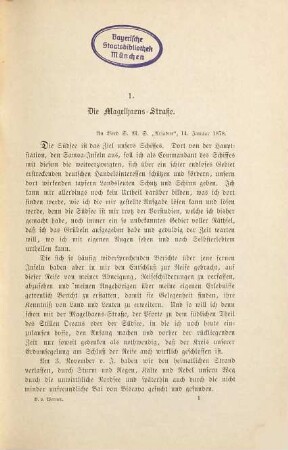 Ein deutsches Kriegsschiff in der Südsee : Von B. v. Werner Contreadmiral a. D.