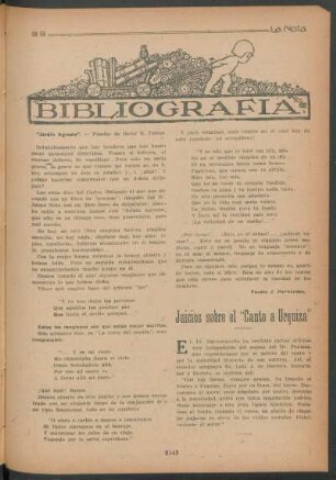 Juicios sobre el "canto a Urquiza"