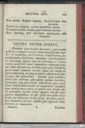 Satyra Decima Quarta