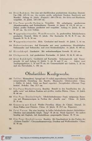 Ostasiatische Kunstgewerbe (Nr. 320-378)
