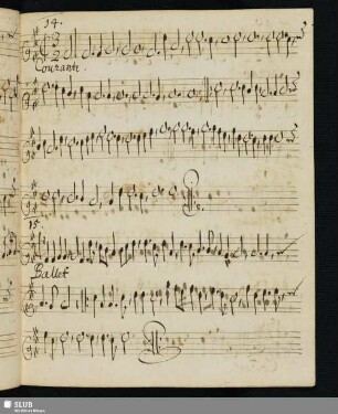 15. Horn, Johann Caspar: Dances