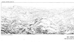 Big Cañon, from near Hualpais Spring.