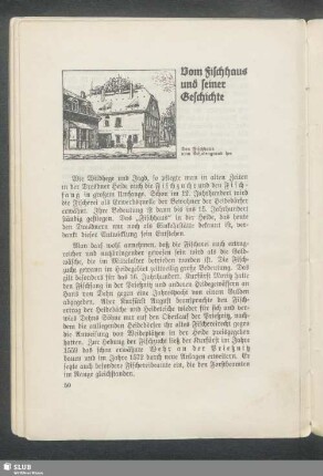 Vom Fischhaus und seiner Geschichte