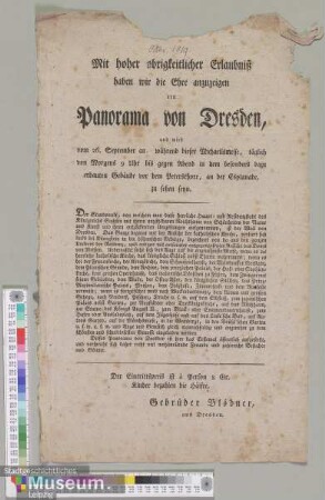 Panorama von Dresden