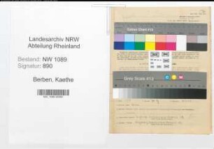 Entnazifizierung Kaethe Berben , geb. 06.04.1920 ()