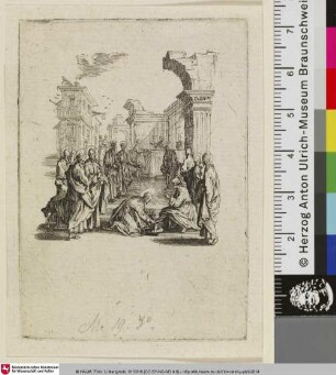 [Die Fußwaschung; Notre-Seigneur lave les pieds à ses Apôtres]