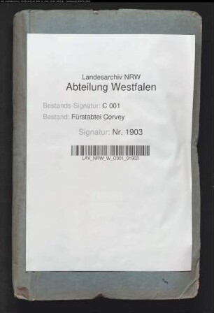 von der Malsburg gegen Corveyer Lehnsfiskal wegen nicht herausgegebener Lehngüter