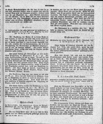 Wörterbuch der Naturgeschichte : dem gegenwärtigen Stande der Botanik, Mineralogie und Zoologie angemessen. - Weimar : Landes-Industrie-Comptoir. - Bd. 5, H. 1, 1828