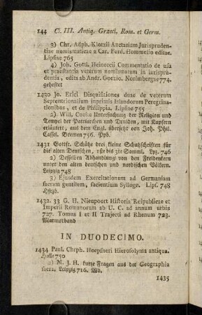 144-147, In Duodecimo.
