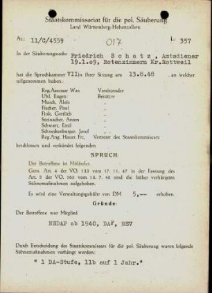 Schatz, Friedrich