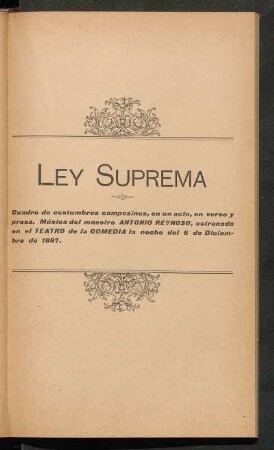 Ley suprema