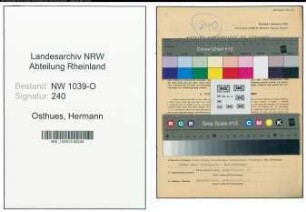 Entnazifizierung Hermann Osthues , geb. 12.09.1896 (Beamter)