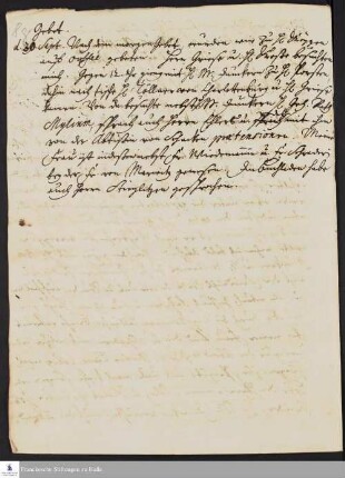 Tagebuch von Gotthilf August Francke.